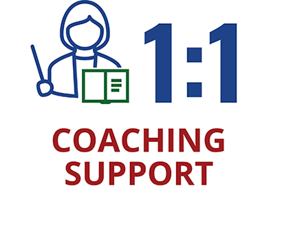 1 on 1 coaching support