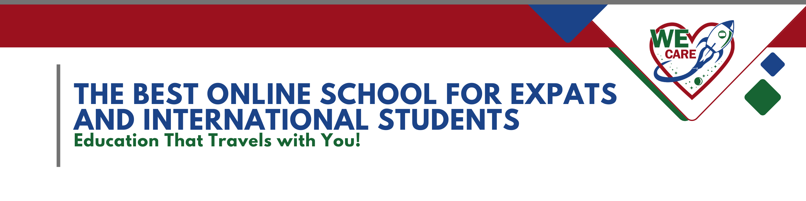 Expats and International Students, Education That Travels with You