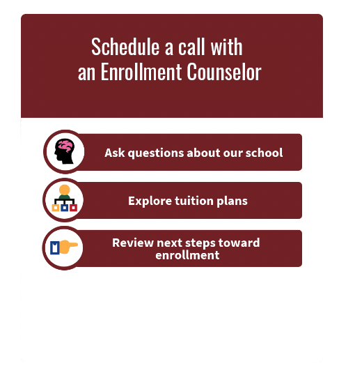 Enrollment walkthrough infographic